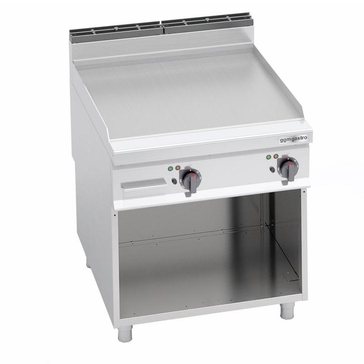 GGM Gastro | Elektrische bakplaat - 11,4 kW - Glad | EGB899M, Zakelijke goederen, Horeca | Keukenapparatuur, Fornuis, Frituur en Grillen