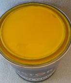 ZON GEEL - Zijdeglans 1 liter - Acryl - kras en slijtvast, Doe-het-zelf en Verbouw, Verf, Beits en Lak, Ophalen of Verzenden, Nieuw