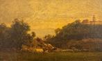 Adolf Heinrich Lier (1826-1882) - Landscape - Kloster Weyarn, Antiek en Kunst, Kunst | Schilderijen | Klassiek