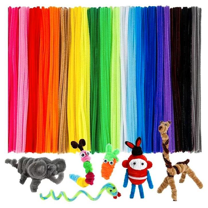 Fako Bijoux - Gekleurde Pijpenragers - Set van 100 Stuks, Hobby en Vrije tijd, Kralen en Sieraden maken, Verzenden