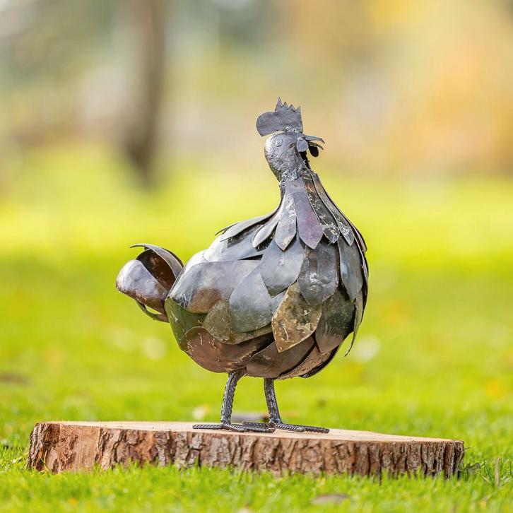 Beelden van kippen, Antiek en Kunst, Kunst | Beelden en Houtsnijwerken, Ophalen of Verzenden