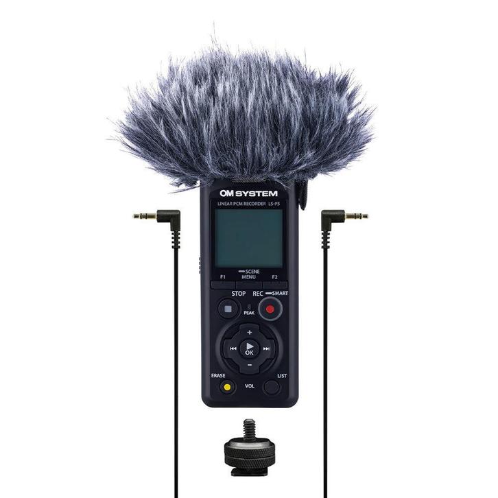 OM SYSTEM LS-P5 Linear PCM Recorder - Videographer kit, Audio, Tv en Foto, Professionele Audio-, Tv- en Video-apparatuur, Gebruikt