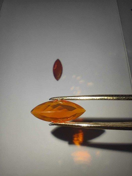 1 pcs Oranje Vuuropaal - 1.79 ct - International Gemological, Sieraden, Tassen en Uiterlijk, Edelstenen