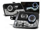 LED DRL Koplampen Daylight Black geschikt voor Fiat Panda, Auto-onderdelen, Verlichting, Nieuw, Fiat, Verzenden