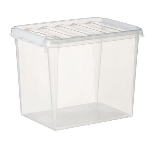 HEMA Opbergbox Brussels transparant 14L 3=30% / 2=20%, Huis en Inrichting, Kasten | Overige, Nieuw, Verzenden