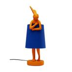 *WOONWINKEL* Kare Design Rabbit Orange/Blue Tafellamp Konijn, Huis en Inrichting, Lampen | Tafellampen, Verzenden, Nieuw