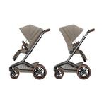 Showmodel Maxi Cosi Fame compleet Twillic Truffle € 899,-, Kinderen en Baby's, Kinderwagens en Combinaties, Ophalen, Nieuw, Combiwagen