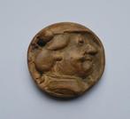 Penning - Piet Esser - Terracotta penning Rembrandt, Antiek en Kunst