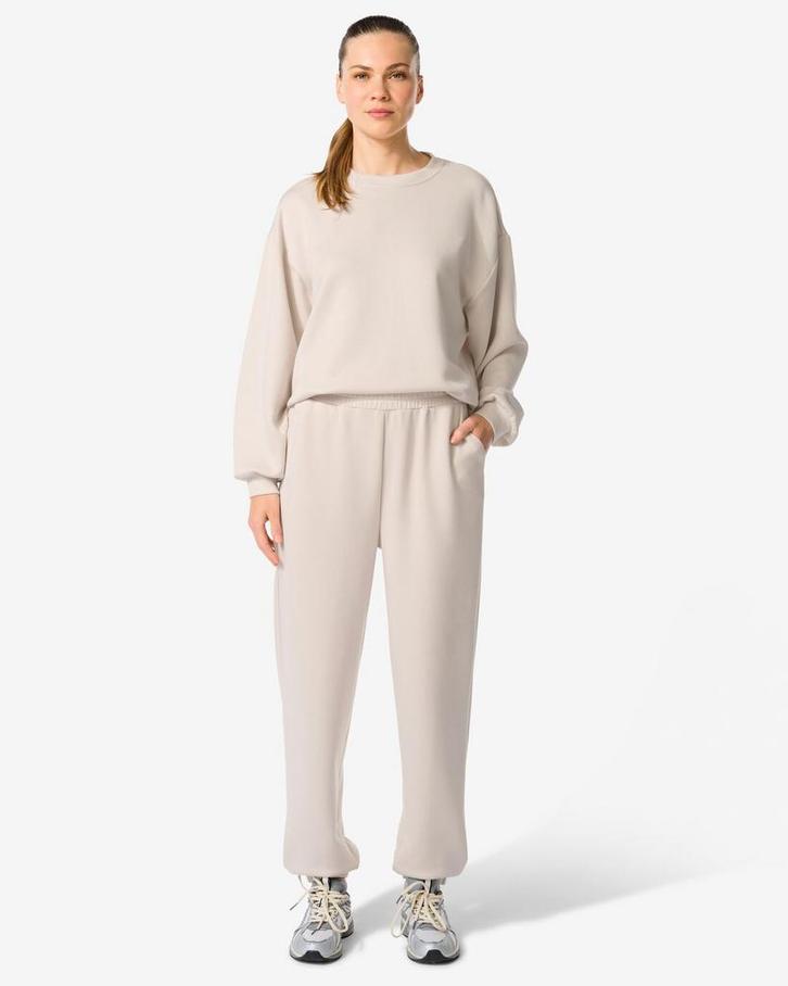 HEMA Dames loungebroek creme, Kleding | Dames, Overige Dameskleding, Nieuw, Verzenden