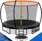 KESSER® Trampoline Ø366 cm - Met veiligheidsnet en ladder, Ophalen of Verzenden, Zo goed als nieuw