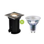 Bundelpakket LED Grondspot RVS vierkant IP67 Incl. Dimbare, Tuin en Terras, Ophalen of Verzenden, Nieuw