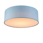 Plafondlamp blauw 30 cm incl. LED - Drum LED, Huis en Inrichting, Lampen | Plafondlampen, Nieuw, Overige materialen, Modern