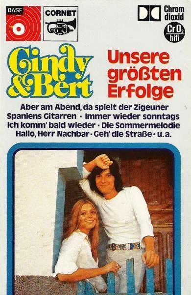 Cassette - Cindy &amp; Bert - Unsere Grossten Erfolge, Cd's en Dvd's, Cassettebandjes, Verzenden