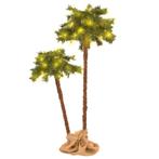 vidaXL Kerstboom met LED 125 cm en 210 cm, Verzenden, Nieuw