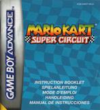 Game Boy Mario Kart: Super Circuit - Manual/Handleiding, Verzenden, Zo goed als nieuw