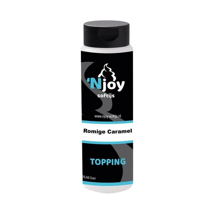 Njoy Topping Caramel (500ml), Hobby en Vrije tijd, Taarten en Cupcakes maken, Nieuw, Verzenden