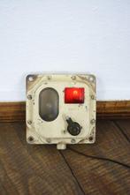 Military Dome light - Tafellamp - Aluminium, Antiek en Kunst