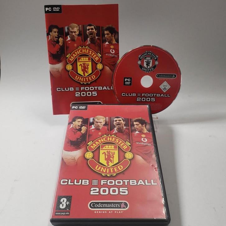 Manchester United Club Football 2005 PC, Spelcomputers en Games, Games | Pc, Ophalen of Verzenden