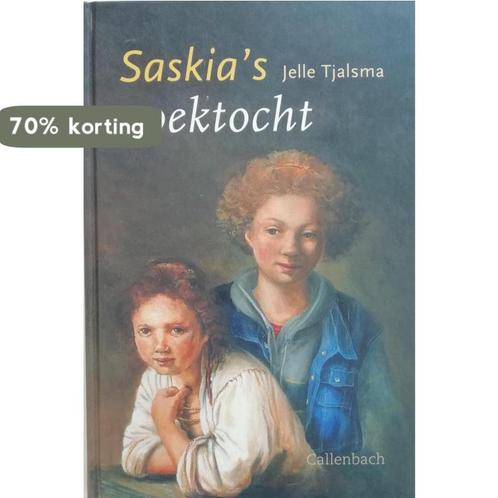 SaskiaS Zoektocht 9789026610752 Jelle Tjalsma, Boeken, Kinderboeken | Jeugd | onder 10 jaar, Gelezen, Verzenden