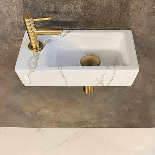 Wiesbaden Fonteinset Rhea S Mini met Fontein - Links -, Doe-het-zelf en Verbouw, Sanitair, Nieuw, Ophalen of Verzenden