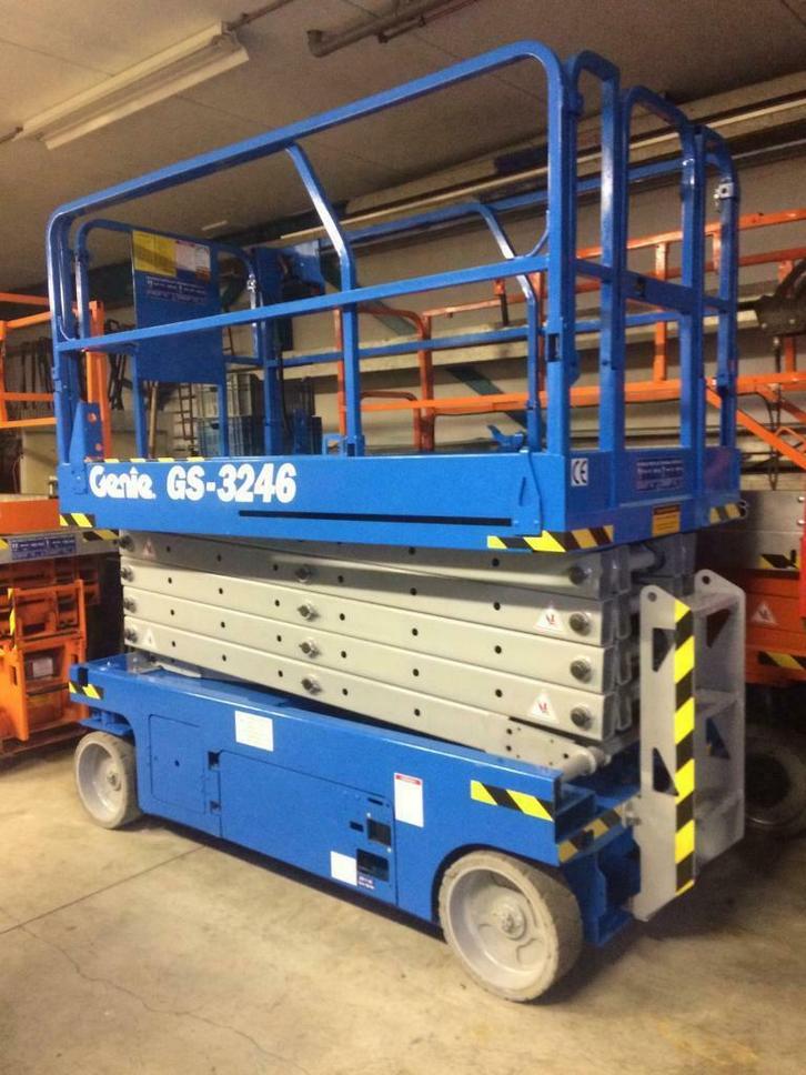 Tweedehands schaarhoogwerkers van Genie, JLG, JCB &amp; Skyjack, Zakelijke goederen, Machines en Bouw | Liften, Steigers en Ladders