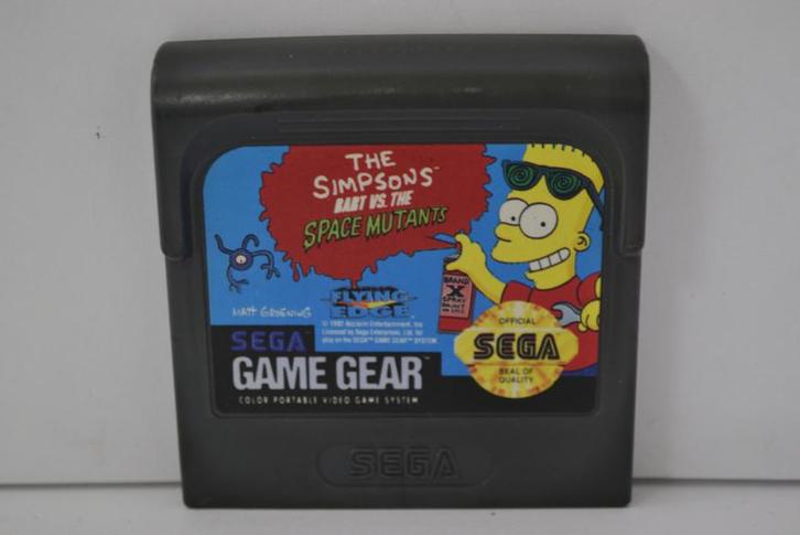 The Simpsons - Bart VS. The Space Mutants (GG), Spelcomputers en Games, Games | Sega, Zo goed als nieuw, Verzenden