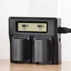 KingMa DC-LCD Duo-lader voor JVC BN-VF808 (Nieuw), Verzenden, Nieuw