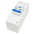 Aardlekschakelaar. 25Amp. Voorzien van kast., Caravans en Kamperen, Camper-accessoires, Ophalen of Verzenden, Nieuw