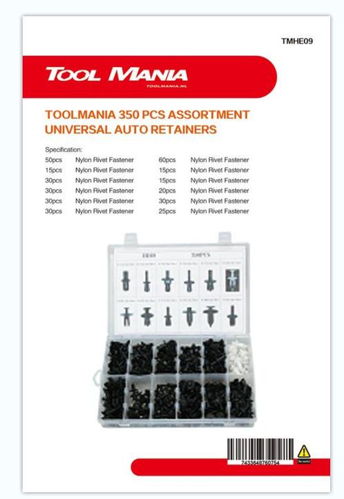 TM 350 Delige Assortiment bekleding clips voor BMW , BENZ ,, Auto diversen, Autogereedschap, Nieuw, Verzenden