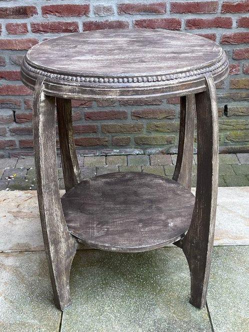 Bijzettafel - Eik - Art Deco, Antiek en Kunst, Curiosa en Brocante