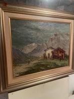 Telesforo Franchino (1892-1964) - Paesaggio di montagna, Antiek en Kunst