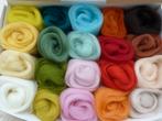 Merino lontwol Lente box, Hobby en Vrije tijd, Vilt, Ophalen of Verzenden, Nieuw, Overige typen, Wolvilt
