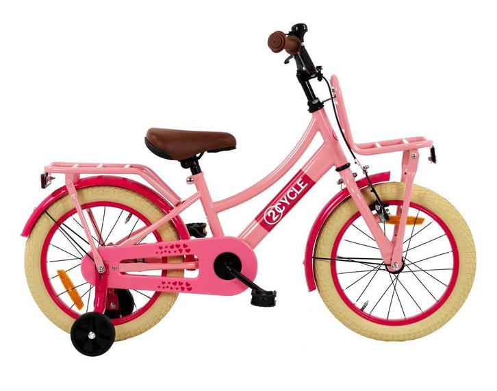 2Cycle Transportfiets 16 inch (4 tot 6 jaar) voor meisjes, Fietsen en Brommers, Fietsen | Meisjes, Nieuw, Verzenden