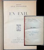 Prince Felix Youssoupoff - En Exil, Rasputin - 1954, Antiek en Kunst, Antiek | Boeken en Bijbels