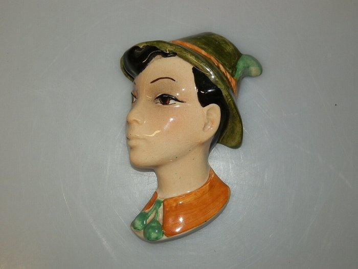 Preciosa - Beeld, Tirolese volto dappendere - 14 cm -, Antiek en Kunst, Antiek | Glas en Kristal