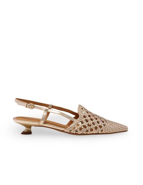 Pedro Miralles sandalen dames 38 goud/zilver, Kleding | Dames, Schoenen, Nieuw, Verzenden