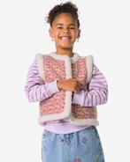 HEMA Kindergilet teddy bloemen ecru, Kinderen en Baby's, Verzenden, Nieuw