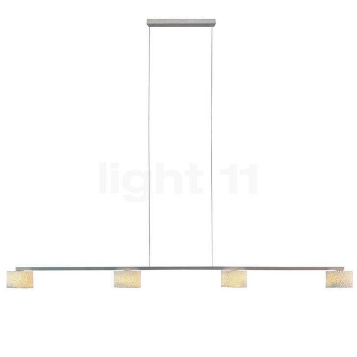 Serien Lighting Reef Bar Hanglamp 4-lichts LED, aluminium ge, Huis en Inrichting, Lampen | Hanglampen, Nieuw, Verzenden