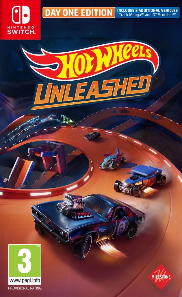 Hot Wheels Unleashed Day One Edition (Nintendo Switch), Spelcomputers en Games, Games | Nintendo Switch, Gebruikt, Verzenden