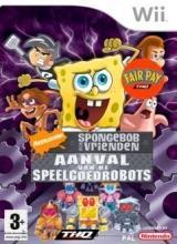 SpongeBob en zijn Vrienden: Aanval van de Speelgoedrobots -, Spelcomputers en Games, Games | Nintendo Wii, 1 speler, Zo goed als nieuw