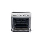 Boretti CFBI9015IX vrijstaand fornuis inductiekookplaat, Ophalen of Verzenden, Nieuw