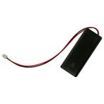 2x AAA-batterijhouder met schakelaar en JST-connector, Verzenden, Nieuw