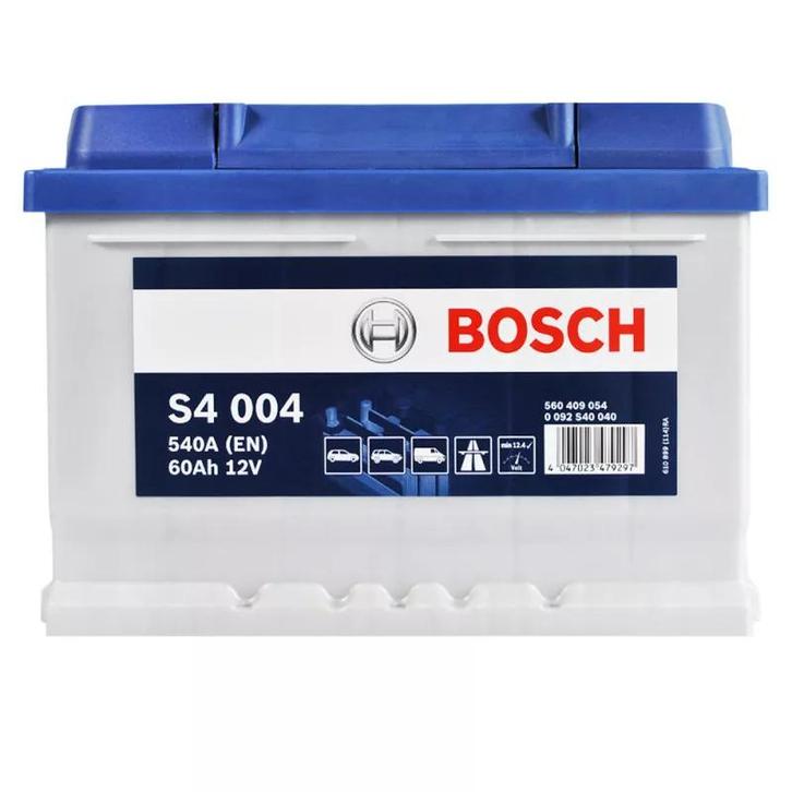 Bosch Accu 60AH ( S4004 ) - 12V 60AH 540A (R+) Loodaccu B..., Auto-onderdelen, Accu's en Toebehoren, Nieuw, Ophalen of Verzenden