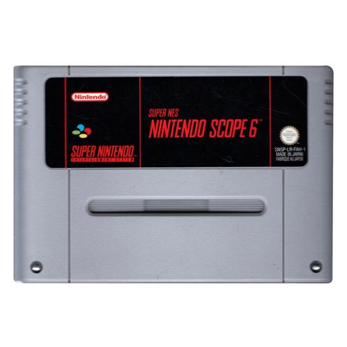 SNES Nintendo Scope 6 (Losse Cassette), Spelcomputers en Games, Games | Nintendo Super NES, Zo goed als nieuw, Verzenden