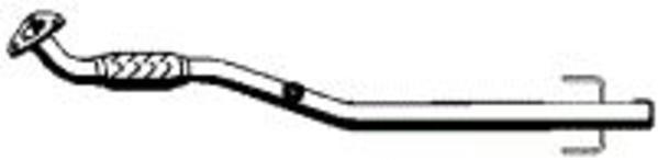 Voorpijp, Uitlaat Opel Corsa C, Auto-onderdelen, Uitlaatsystemen, Nieuw, Verzenden