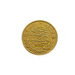 Turkije, Ottomaanse Rijk. Mehmed V. 100 Kurush AH 1327/4, Postzegels en Munten