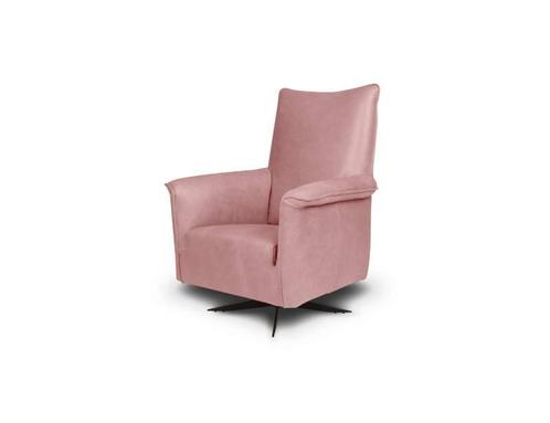 Fauteuil Viola - fauteuils - Roze, Huis en Inrichting, Stoelen, Nieuw, Leer