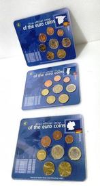 Duitsland, Portugal, Spanje. Year Set (FDC) Primeros 2€, Postzegels en Munten, Munten | Europa | Euromunten