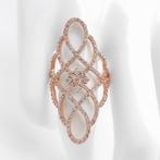 Ring - 1.46ct. tw. Roze Diamant (Natuurlijk gekleurd), Nieuw