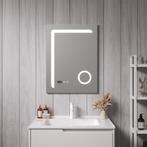 [pro.tec] Spiegel Chambave met LED verlichting 80x60x3 cm zi, Huis en Inrichting, Woonaccessoires | Spiegels, Verzenden, Nieuw